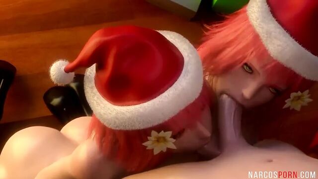 Грубый 3D секс и минет, подборка для фанатов