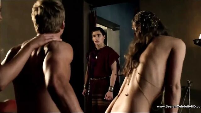 Anna Hutchison и Ayse Tezel обнаженные - Спартак - HD