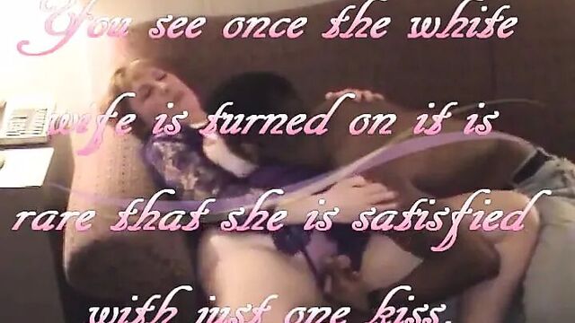 Горячая зрелая в межрасовом сексе