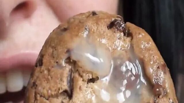 Сперма на еду - печенье