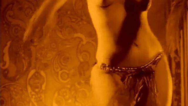 Винтаж 60-х, эротический танец живота топлес