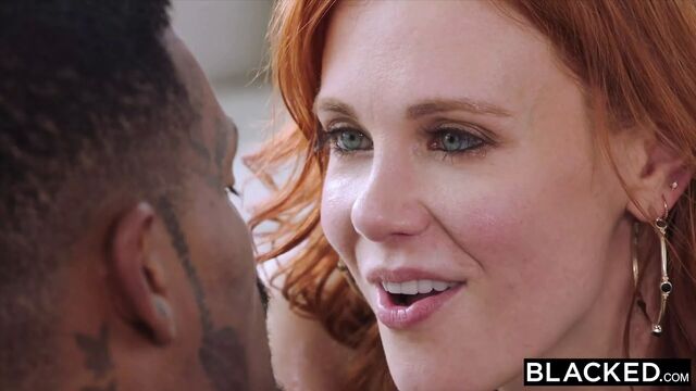 BLACKED maitland Ward теперь только для большого черного члена