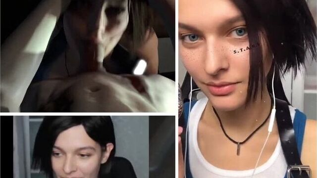 Саша Зотова (Jill Valentine) челенж по дрочке