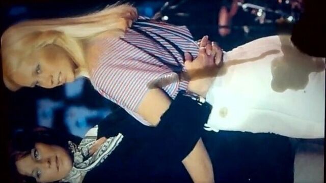 Сперма на заднице Agnetha Faltskog