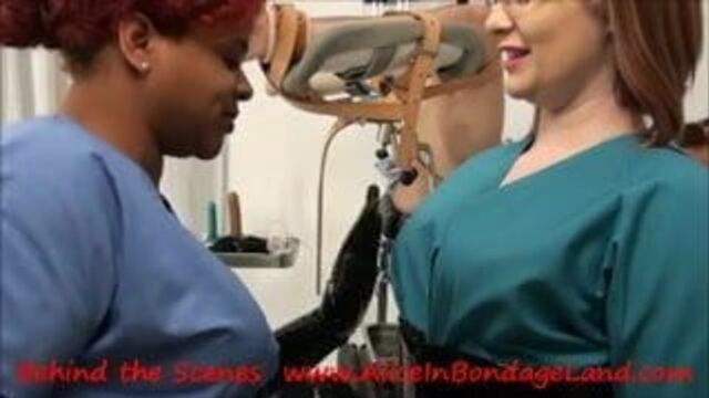 За кулисами, унижение - женское доминирование, тройничок госпожи