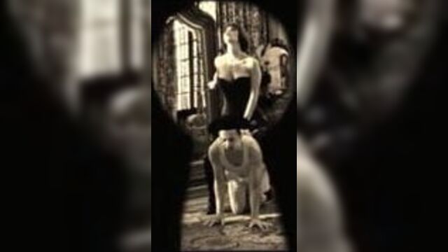 Винтажная домина и сапоги