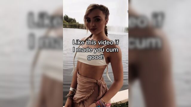 Peyton List, инструкция по дрочке (задания, команды раба, двойное окончание)