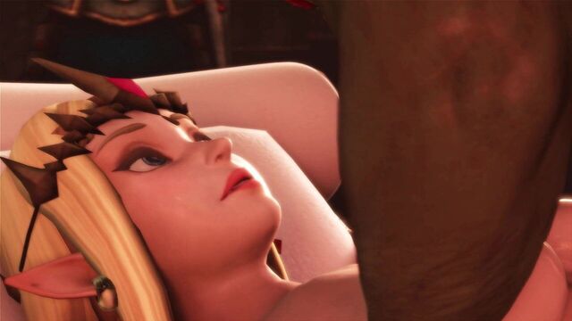 Принцесса Zelda получает кримпай от ganondorf