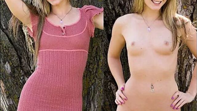 Одетая и раздетая с музыкой