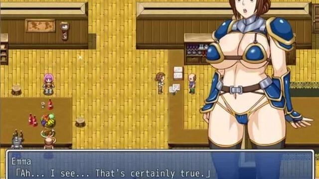 Ema, руины милфы-воина древней империи