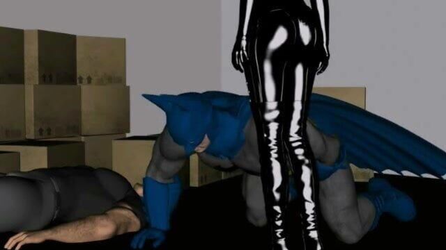 Бэтмен встречает женщину-кошку