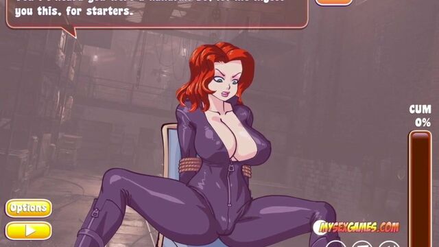 Порно ублюдки: черная вдова с большими сиськами