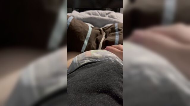 Надувание подгузника