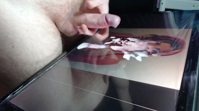 Cassandra Lee Morris, комиссия по трибьюту со спермой вокалисту