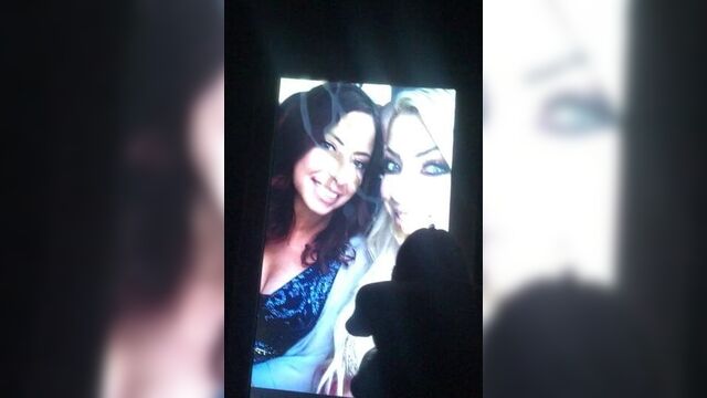 Wwe Alexa Bliss и ее мачеха, трибьют спермы