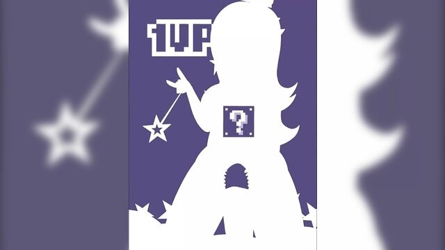 Марио, принцесса Rosalina 1up by Minus 8