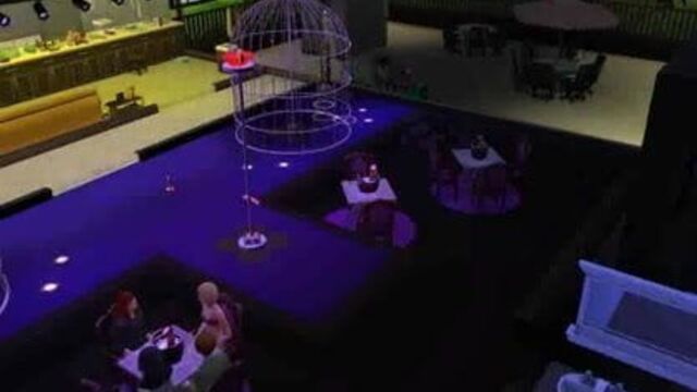 Стриптизерша в моде Sims 4