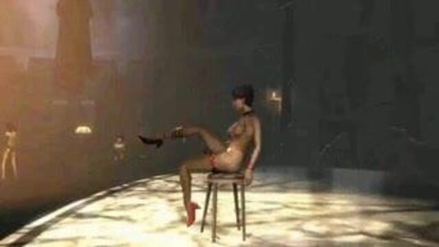 Saboteur, кабаре, 2-я девушка танцует