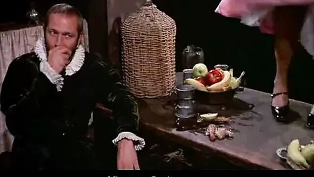 Средневековый праздник превращается в оргию (винтаж 1960-х)