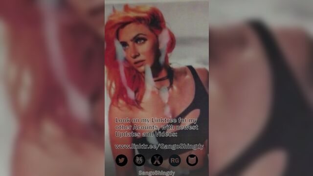 Трибьют спермы для Priscilla Kelly (Gigi Doll) # 1