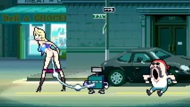 Восторг с дальнобойщиком - лучшее пиксельное видео!