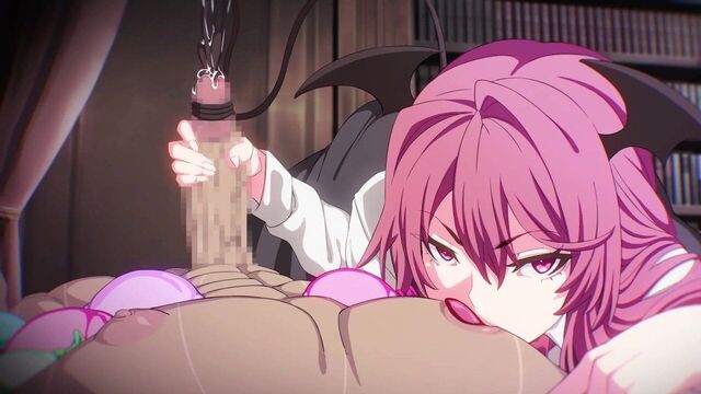 Шаловливая суккуба дрочит