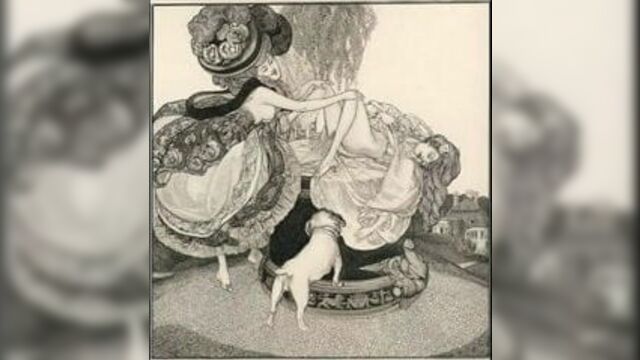 Эротическое искусство Franz von Bayros