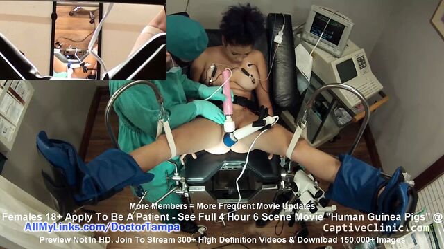 Грудастая латина Phoenix Rose в роли человека-морской свинки 4, доктор Тампа