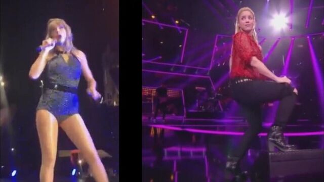 Taylor Swift и Shakira, кто сексуальнее на сцене?
