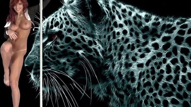 Fuck U Betta - сногсшибательные рыжие сиськи танцуют стриптиз с шестом