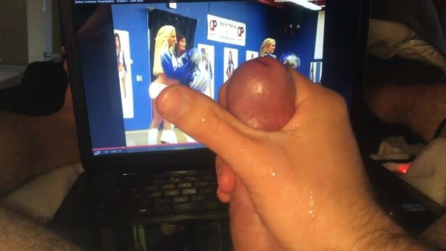 Подрачивая к Далласским чирлидершам-ковбойкам