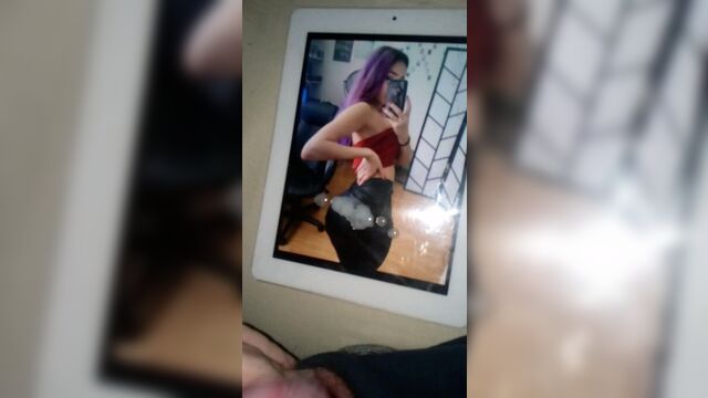 Трибьют спермы для Angelmelly